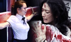 在女人眼中的激烈的后辈之上